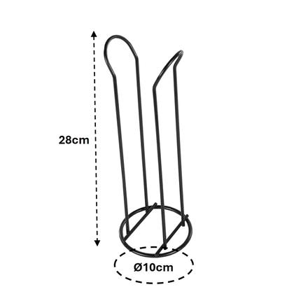 Imagem de Organizador Suporte Porta Copos Descartáveis 200ml De Café Cozinha Preto Fosco - 1148PT Future