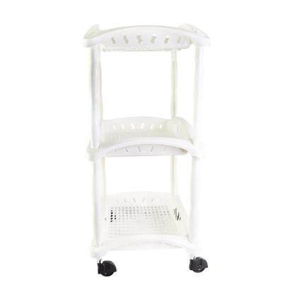 Imagem de Organizador Vertical Triplo para Frutas Branco 3 Andares