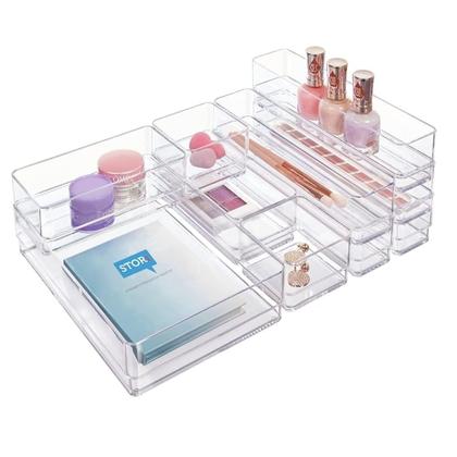 Imagem de Organizadores de Gavetas Modulo n2 Maquiagem Talheres 4 unid