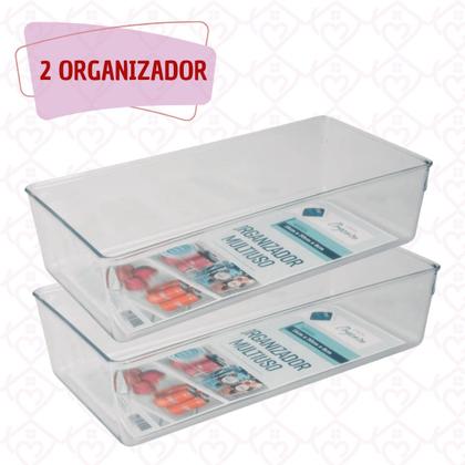 Imagem de Organizadores Modular Multiuso Porta Objetos e Alimentos - 2 UN