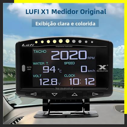 Original lufi x1 revolução obd obd2 medidor inteligente digital