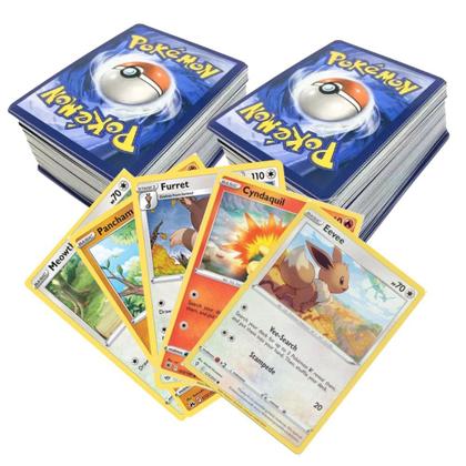 Imagem de ORIGINAL - Pacote de 50 cartas Pokemon + 2 Cartas Brilhantes