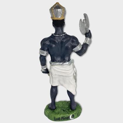 Imagem de Orixá Xangô Umbanda Candomblé Em Resina 26 Cm-Escolha A Cor