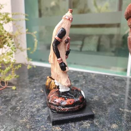 Imagem de Orixás Da Umbanda Em Resina 15 Cm Com Porta Vela