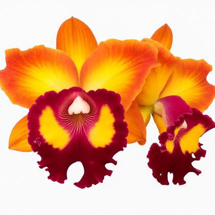 Imagem de Orquídea Cattleya Bangkok Sunlight - Flor Grande E Perfumada
