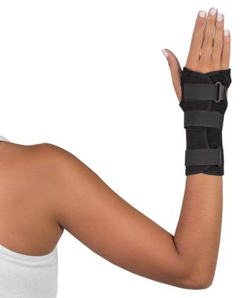 Imagem de Ortese curta mercur c/tala p/punho bilateral preto