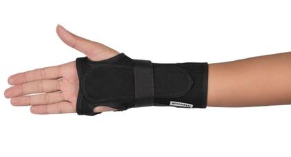 Imagem de Ortese curta mercur c/tala p/punho bilateral preto