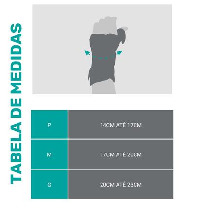 Imagem de Órtese Munhequeira Comfort Air Longa com Polegar Esquerda Hidrolight