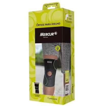 Imagem de ORTESE PARA JOELHO C/ ORIFICIO AJUSTAVEL - BC0031 - Mercur