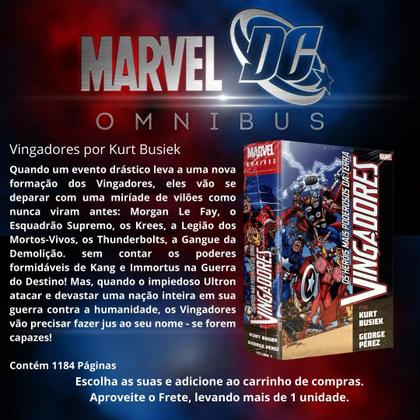 Imagem de Os Vingadores por Kurt Busiek e Geroge Pérez Omnibus
