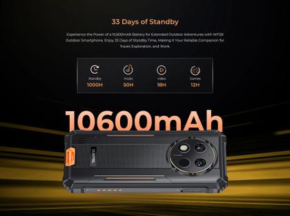 Oukitel-WP28S Smartphone indestrutivel 6,52 