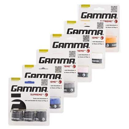 Imagem de Overgrip GAMMA Sports Supreme para tênis, pickleball, etc