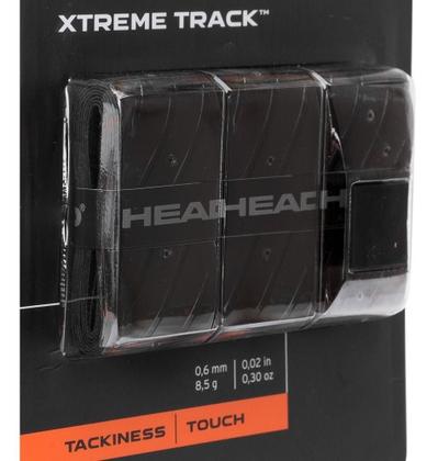 Imagem de Overgrip Grip Raquete Tênis Head Xtreme Track 3 Unidad Preto