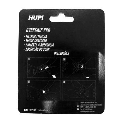 Imagem de Overgrip HUPI Pro Preto Pack 03 Unidades