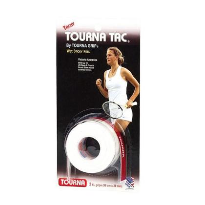 Imagem de Overgrip Unique Tourna Tac Branco (pack Com 3 Un.)