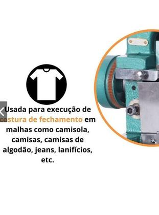 Imagem de Overlock Motor Acoplado 110V-Gn1-3000Rpm,Chuleia E Corta