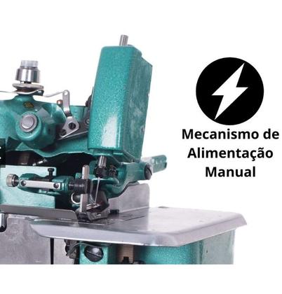 Imagem de Overlock Motor Acoplado+Base de Madeira+13 itens