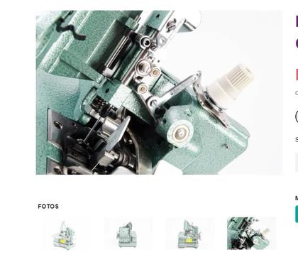 Imagem de Overlock,overloque, para Carpete-SSTC419 -completa