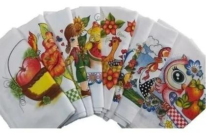 Imagem de Overlock Semi-Industrial , 110V+1 Pano De Prato Estampado