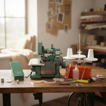 Imagem de Overlock Semi Industrial GN1-6D 110V FLAWIL
