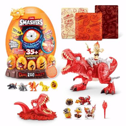 Imagem de Ovo de Páscoa Grande Smashers Dinossauro  Com Acessórios