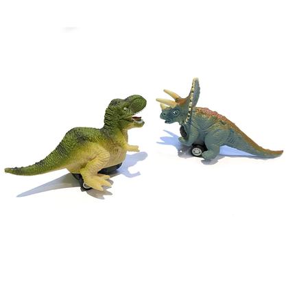 Imagem de Ovos de Páscoa com carros dobráveis de dinossauro para crianças, pacote com 4
