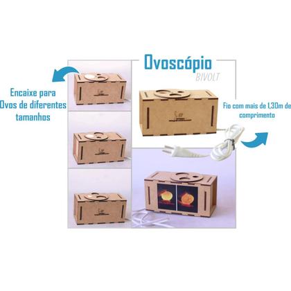 Imagem de Ovoscópio GP Chocadeiras - Voltagem: Bivolt