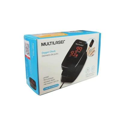 Imagem de Oxímetro Digital De Dedo Com Registro Na Anvisa E Inmetro Com Estojo E Pilhas