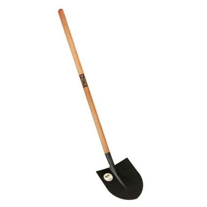 Imagem de Pá Concha de Bico nº 3 Cabo Longo em Aço Carbono - Ideal para Cavar