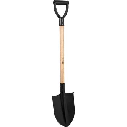 Imagem de Pá Cortadeira Nove54 Aço Carbono 195 Mm Com Cabo De Madeira 730 Mm Para Agricultura E Construção