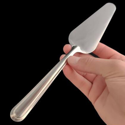 Imagem de Pá para Cortar Bolo Espátula Cortador de Fatia Pizza Inox Taumer