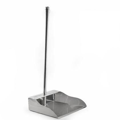 Imagem de Pá Para Lixo Aço Inox Cabo Longo Coletora 67x25m Frigopro
