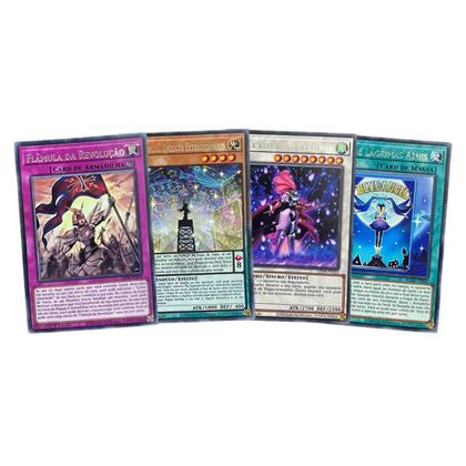 Imagem de Pack 150 Cartas Yugioh! Sem reptidas Com 20 Raras Garantidas