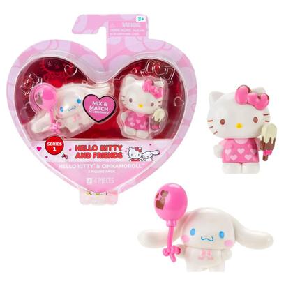 Imagem de Pack 2 Bonecas Hello Kitty Dia Dos Namorados Hello Kitty E Cinnamoroll