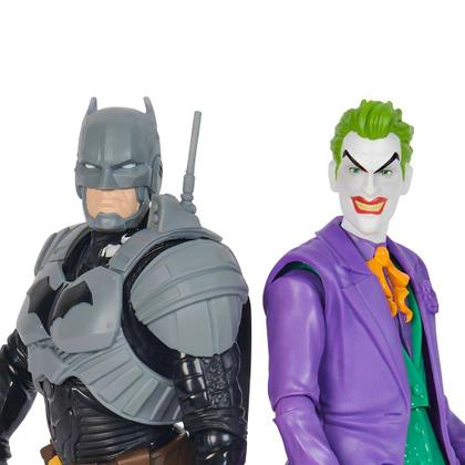 Imagem de Pack 2 Bonecos Batman vs Coringa 30cm + Itens 3378 - Sunny