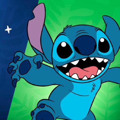 Imagem de Pack 2 Escovas de Dente Cerdas Macia Lilo e Stitch Adulto Soft Azul Roxo Dentalclean