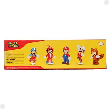 Imagem de Pack 5 Bonecos Coleção Transformações Super Mario 04208 - Sunny