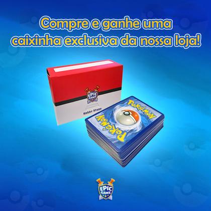 Imagem de Pack 50 Cartas Pokémon Com 1 Carta V Ultra Rara Garantida