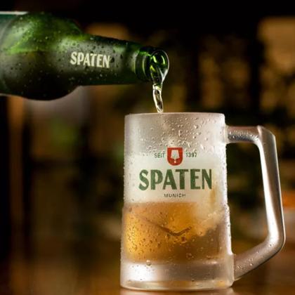 Imagem de Pack 6 Cerveja Puro Malte Spaten Garrafa 600ml