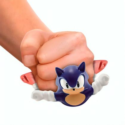 Imagem de Pack 6 Mini Bonecos Elásticos Sonic Goo Jit Zu  3656 - Sunny