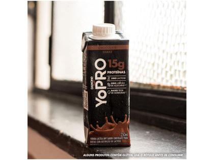 Imagem de Pack Bebida Láctea UHT com 15g de Proteínas YoPRO - Chocolate 250ml 12 Unidades