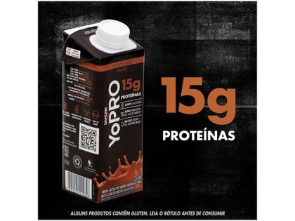 Imagem de Pack Bebida Láctea UHT com 15g de Proteínas YoPRO - Chocolate 250ml 12 Unidades