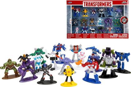 Imagem de Pack c/ 18 Nano Metalfigs Transformers Série 3 - Jada