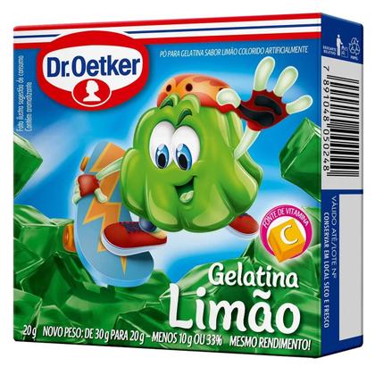 Imagem de Pack com 10x Gelatina Limão Dr.Oetker 20g