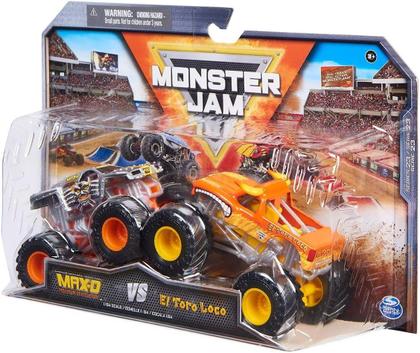 Imagem de Pack com 2 Carrinhos Monster Jam 1:64 Sunny