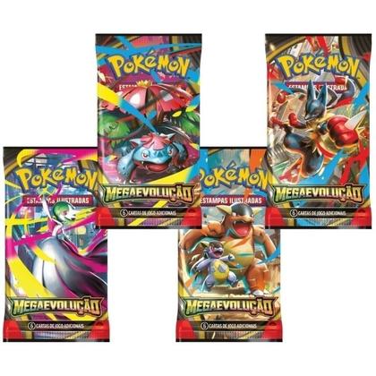 Imagem de Pack com 36 booster pokemon + carta rara megaevolucao - copag