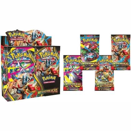 Imagem de Pack com 36 booster pokemon + carta rara megaevolucao - copag