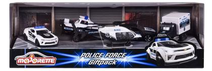 Imagem de Pack Com 5 Miniaturas Majorette Police Force 4 1:60 1:64