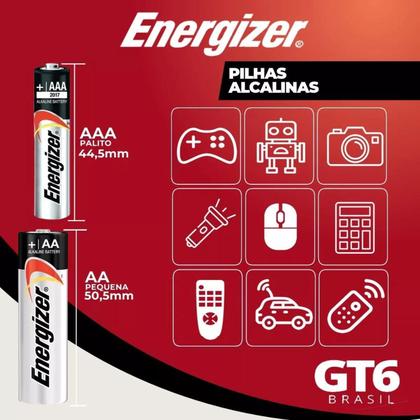 Imagem de PACK PILHAS ENERGIZER MAX AA8+AAA4 - 12 Pilhas