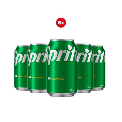 Imagem de Pack Refrigerante lata 350ml Kit C/6 und Fanta laranja uva guarana sprite